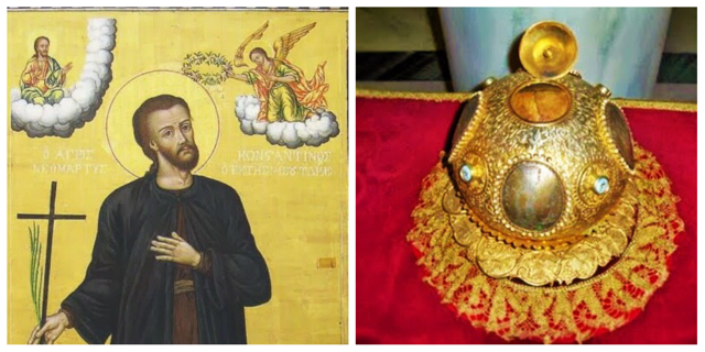 Υποδοχή Τιμίας Κάρας Αγ. Νεομάρτυρος Κωνσταντίνου του Υδραίου στη Ν. Ιωνία