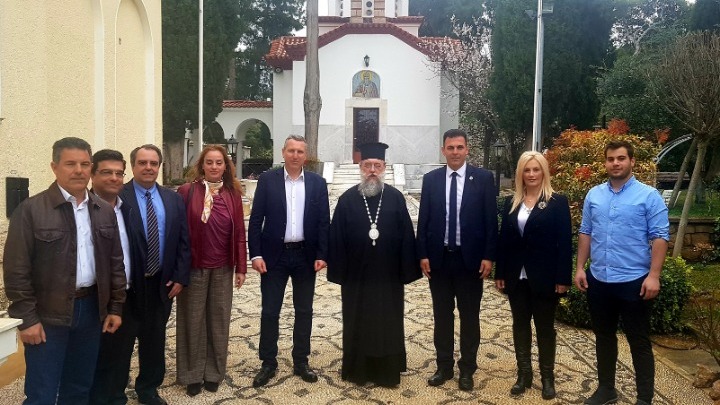 Συνάντηση Γ. Καραμέρου με τον Μητρ. Κύριλλο