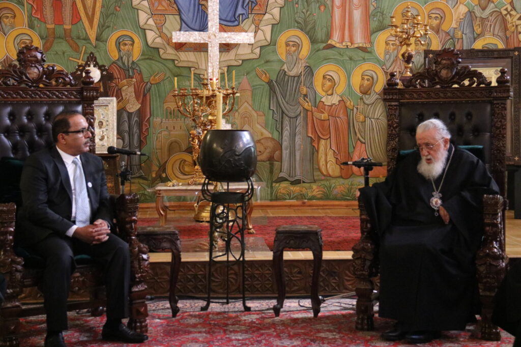 სრულიად საქართველოს კათოლიკოს-პატრიარქმა არაბთა გაერთიანებული საამიროების ელჩი მიიღო