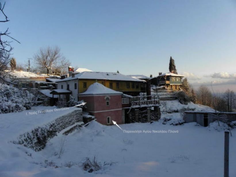 Το παρεκκλήσι του Αγίου Νικολάου Πλανά στο Άγιο Όρος- Εικόνες