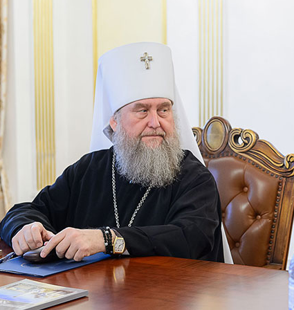 Состоялась встреча главы Казахстанского митрополичьего округа с министром информации и общественного развития Республики Казахстан