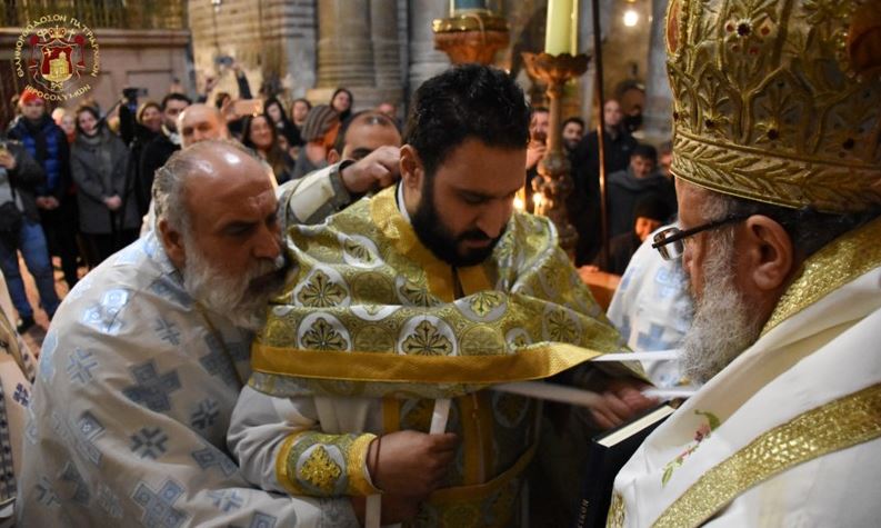 Χειροτονία Πρεσβυτέρου εις το Πατριαρχείον Ιεροσολύμων