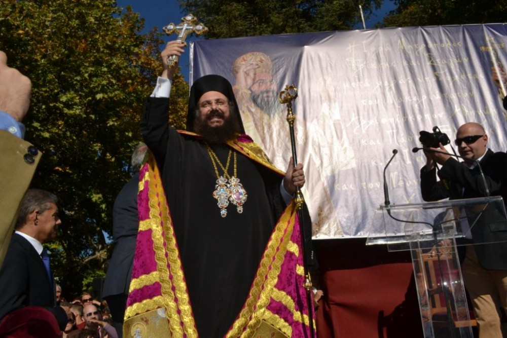 Ο Μητροπολίτης Τρίκκης σε Προηγιασμένη του Πειραιά