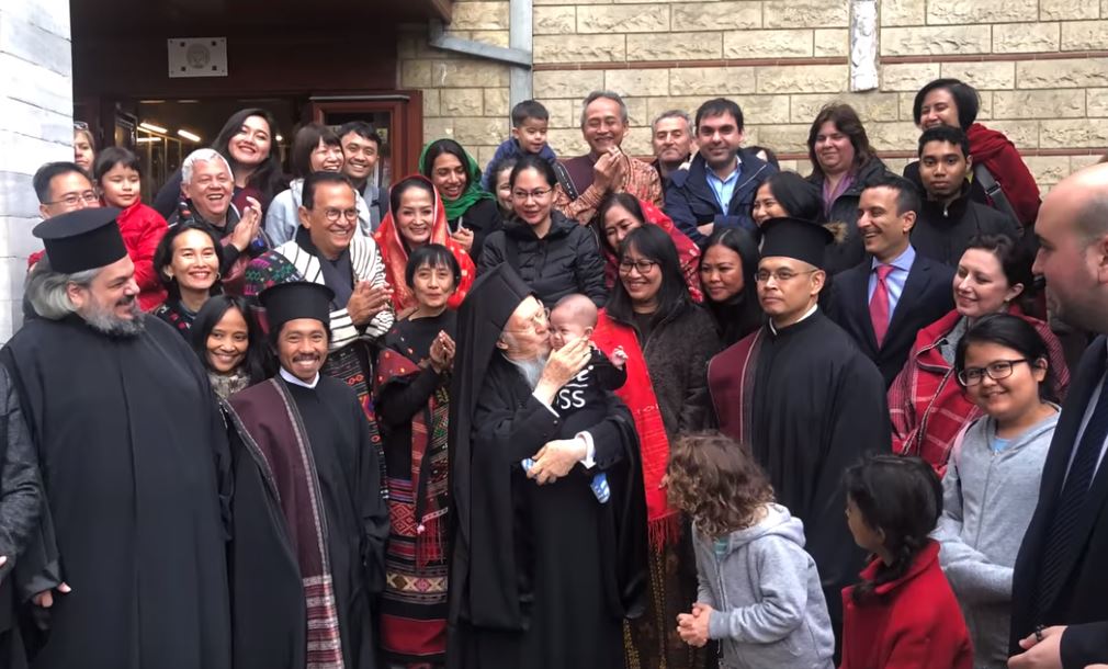 40 ορθόδοξοι Ασιάτες στον Οικουμενικό Πατριάρχη (βίντεο)