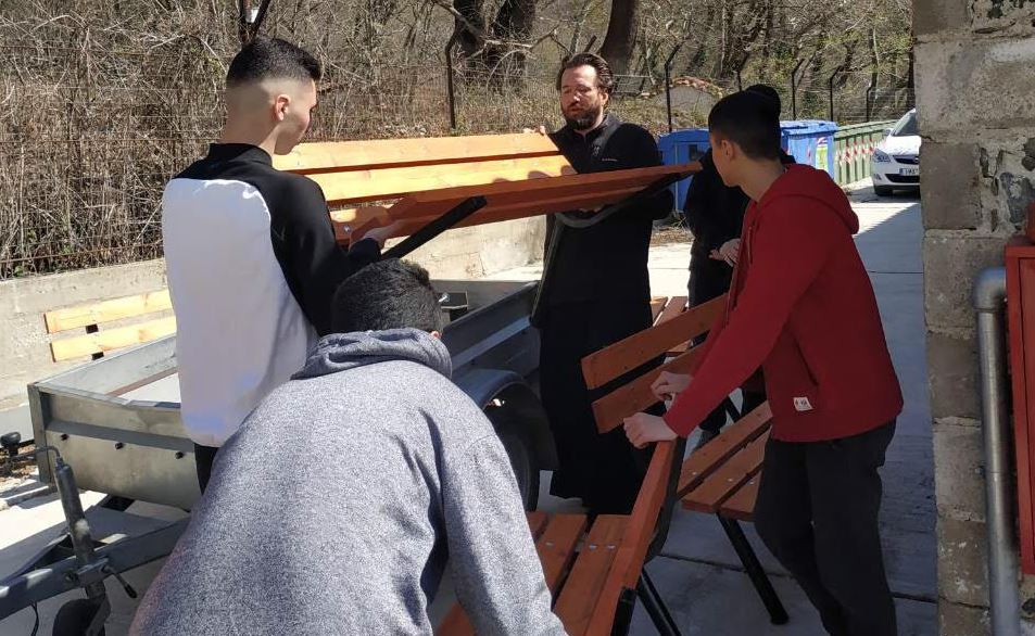 Ο καλλωπισμός του Θαβώρ πριν τις κατασκηνωτικές περιόδους