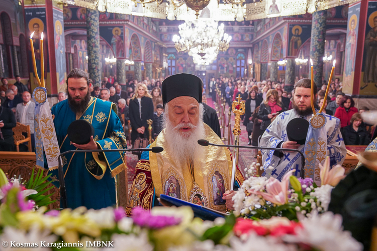 Η Γ’ Στάση των Χαιρετισμών στην Ι.Μ. Βεροίας