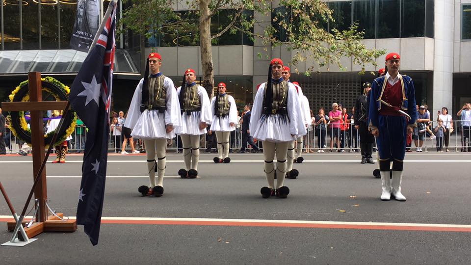 Στην Αυστραλία οι Εύζωνες για να τιμήσουν τους ANZACs