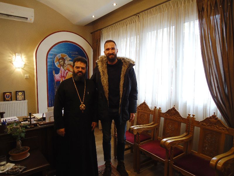 Ο Κώστας Μπανιώτης στον Μητρ. Μαρωνείας