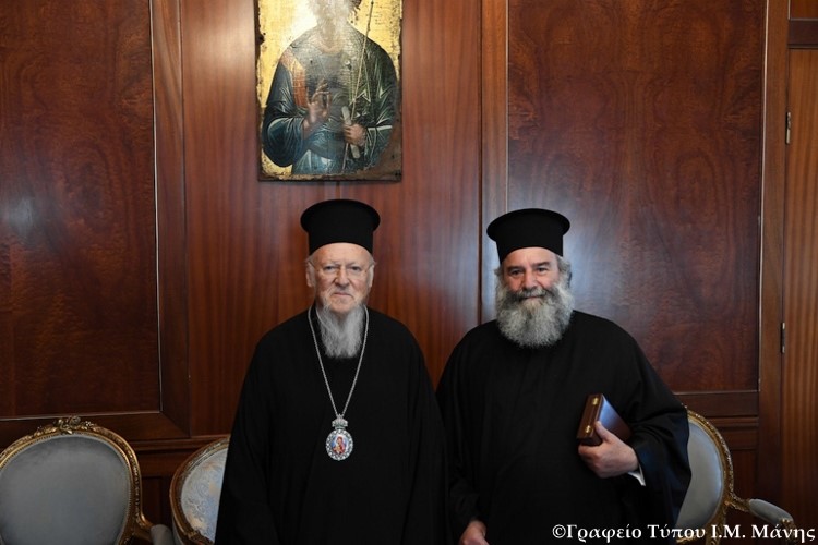 Το Οικ. Πατριαρχείο επισκέφθηκε ο Μητρ. Μάνης