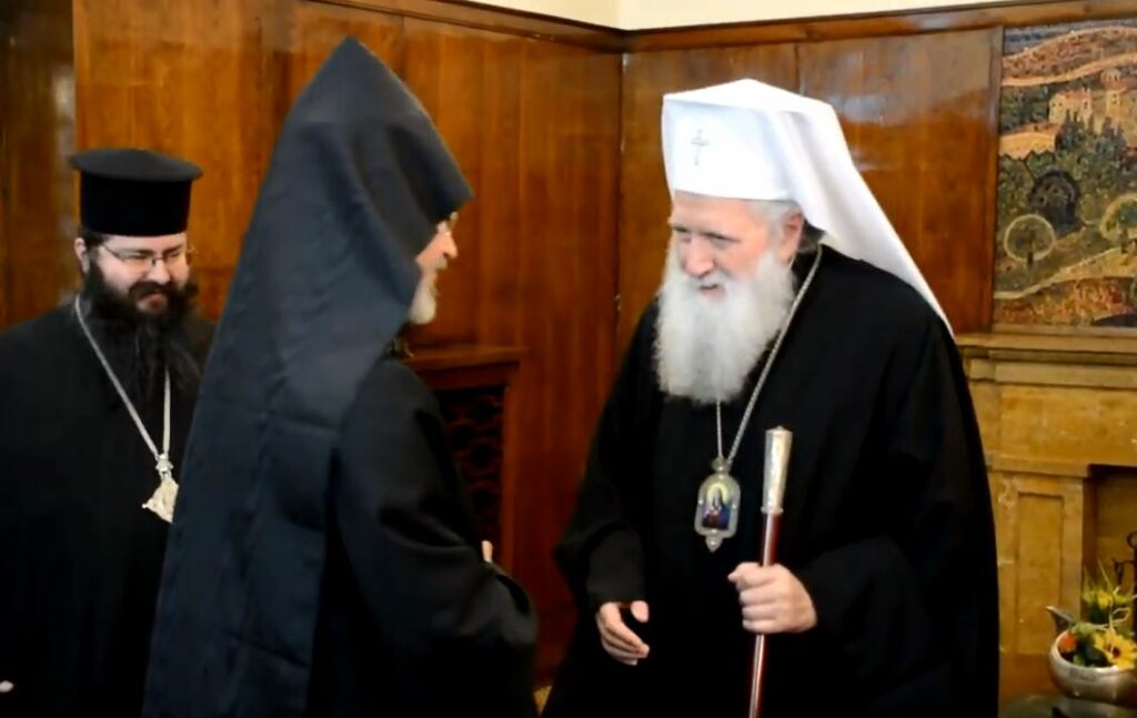 Επίσκεψη δέχτηκε ο Πατριάρχης Βουλγαρίας