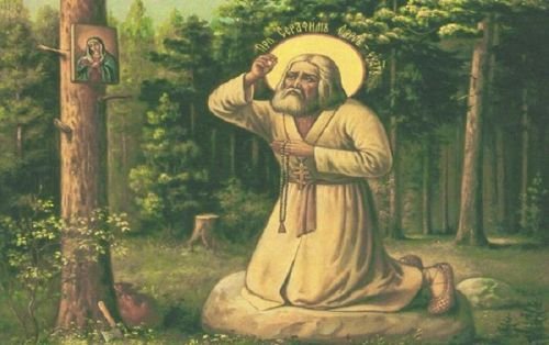 Ο Σταυρός στην ζωή του Αγίου Σεραφείμ του Σαρώφ