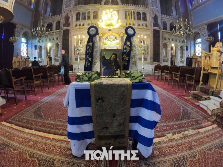 Η Χίος προσκυνά το πετραχήλι του Πατριάρχη Γρηγορίου του Ε’