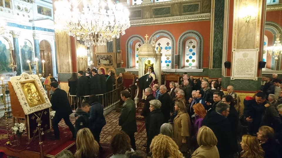 Σε κλίμα συγκίνησης ο Ακάθιστος Ύμνος στο Μητρ. Ναό Τριπόλεως