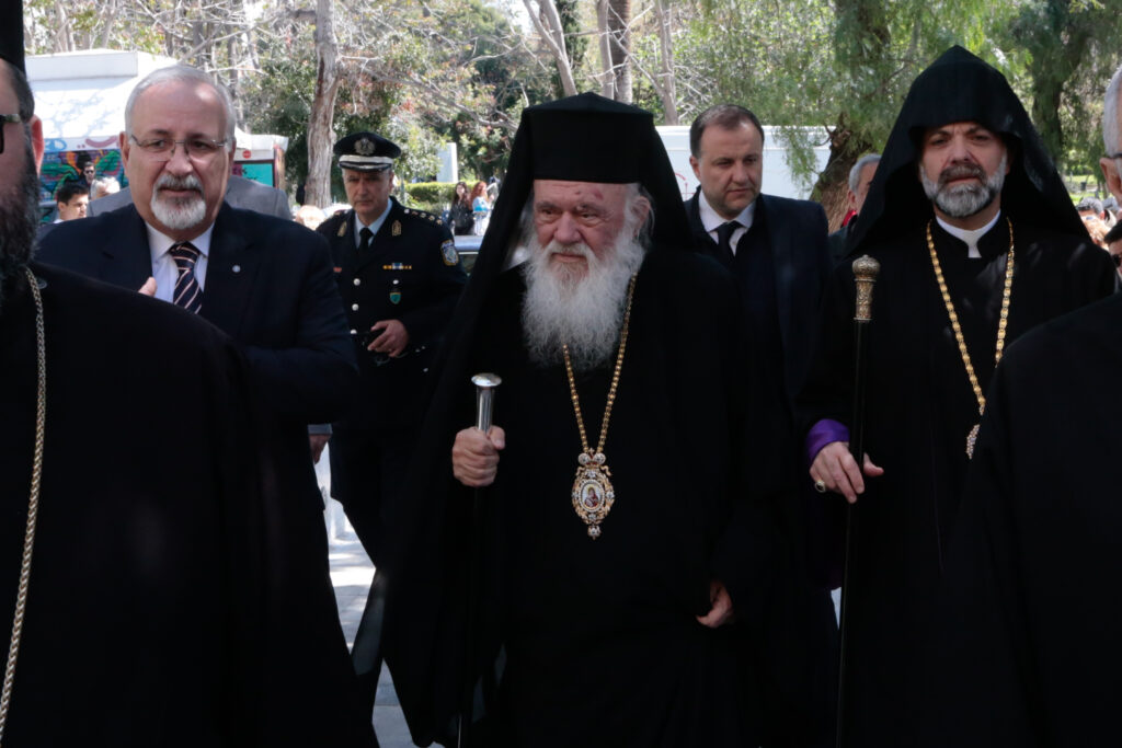Στην εκδήλωση για τα 104 χρόνια από τη Γενοκτονία των Αρμενίων ο Αρχιεπίσκοπος