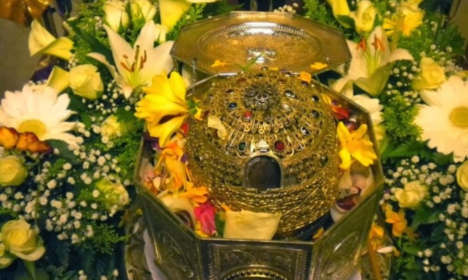 Η Τιμία Κάρα του Αγ. Παρθενίου στον Αγ. Ιωάννη Νέων Σεπολίων
