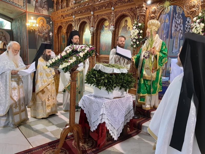Η Κυριακή των Βαΐων στη Μητρόπολη Χαλκίδος