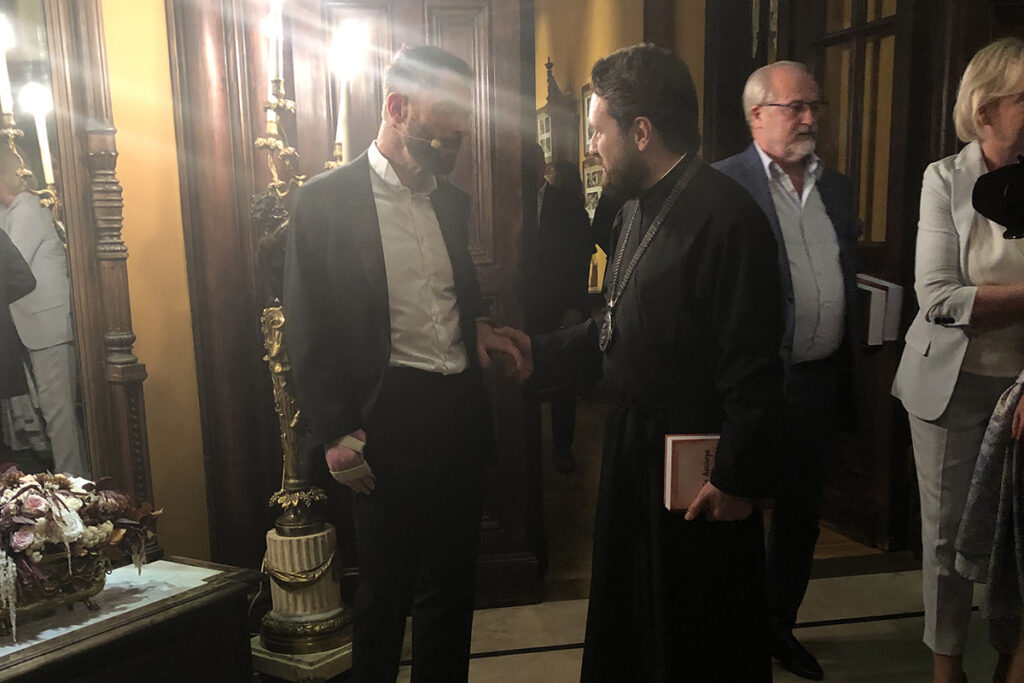 Metropolitan Hilarion attends lecture by Italian Consul General on Dante’s Divine Comedy