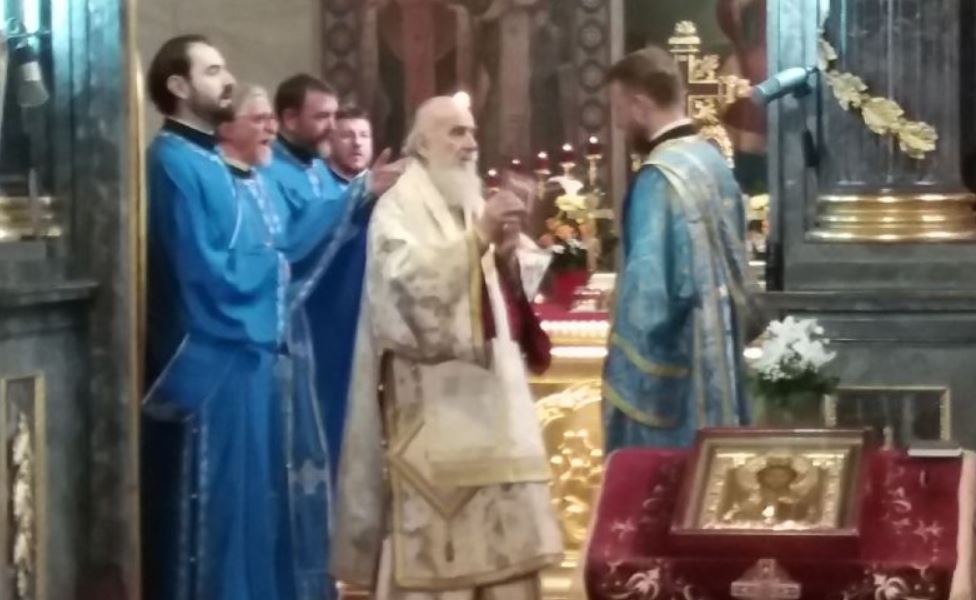 Благовести у београдском Саборном храму