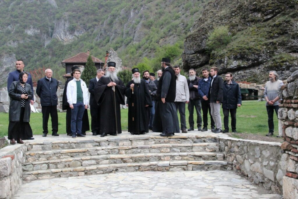 The Serbian Patriarch in Prizren