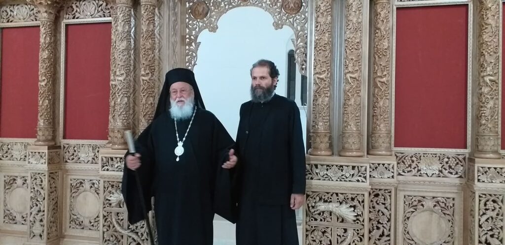 Ο Μητρ.Μαντινείας στην Τρίπολη στην ακολουθία του Νυμφίου