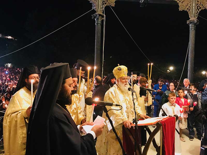 Η τελετή της Αναστάσεως στην Κέρκυρα