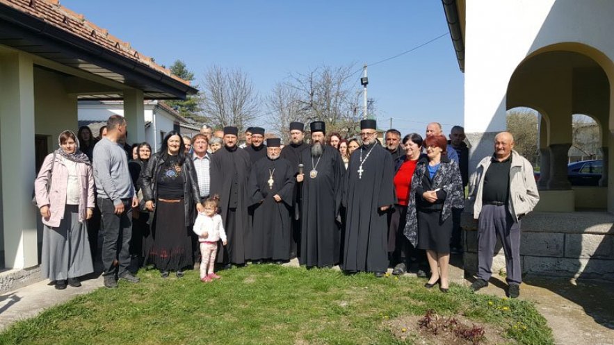 Крстопоклона недеља у цркви на Бумбаревом Брду