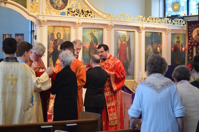 Bishop Irinej Joyfully Leads The Faithful In Worship At St. Sava In McKeesport