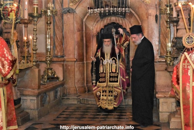 The Akathist at the Jerusalem Patriarchate (Video + Photos)
