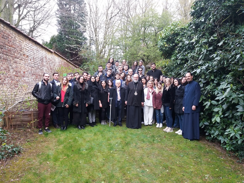 Φοιτητές στην αντιπροσωπεία της Εκκλησίας της Ελλάδος στην ΕΕ