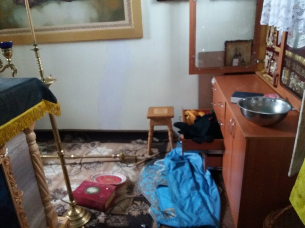 Ukrainian church in Zhytomyr robbed and desecrated on feast of Annunciation