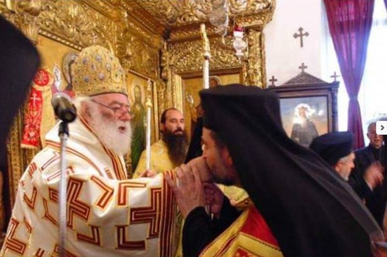 Ενθρόνιση του Νέου Εξάρχου στην Κύπρο από τον Αλεξανδρινό Προκαθήμενο