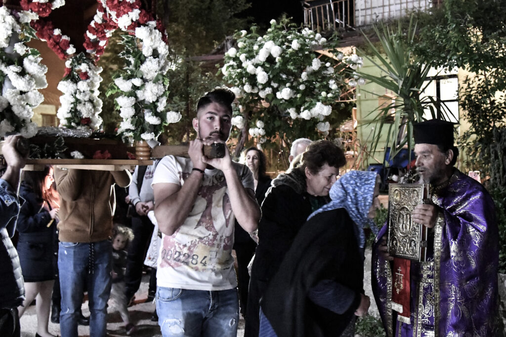 Περιφορά στο χωριό Ακροποταμιά της ορεινής Ηλείας