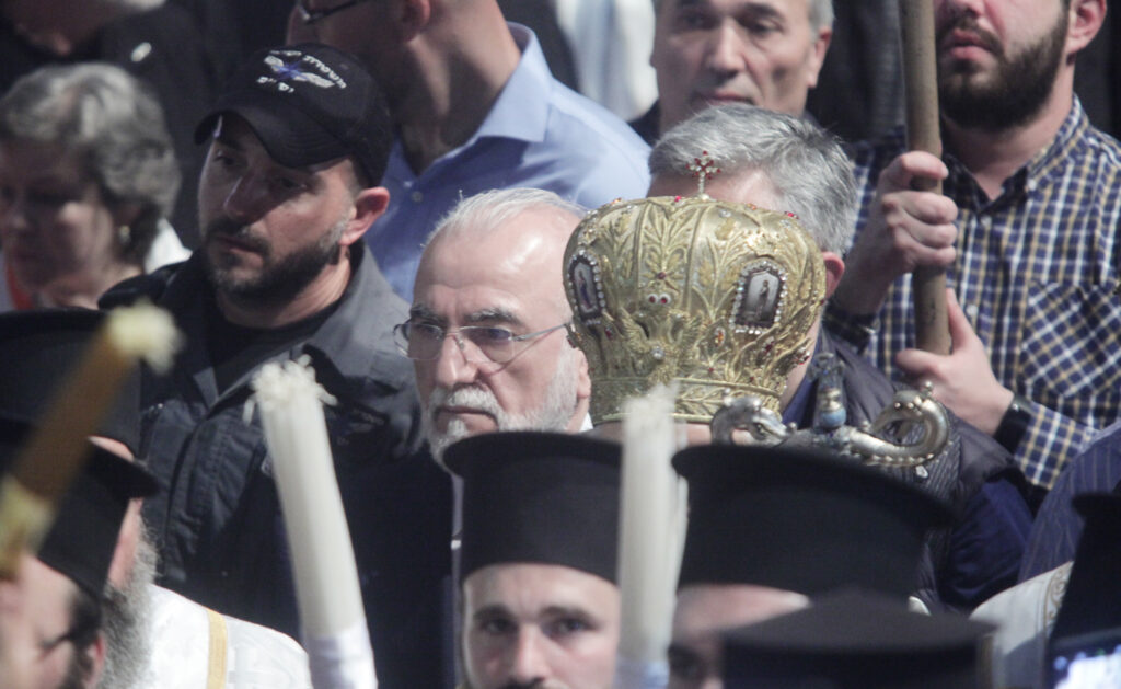 Ο Ιβάν Σαββίδης στην Τελετή του Αγίου Φωτός