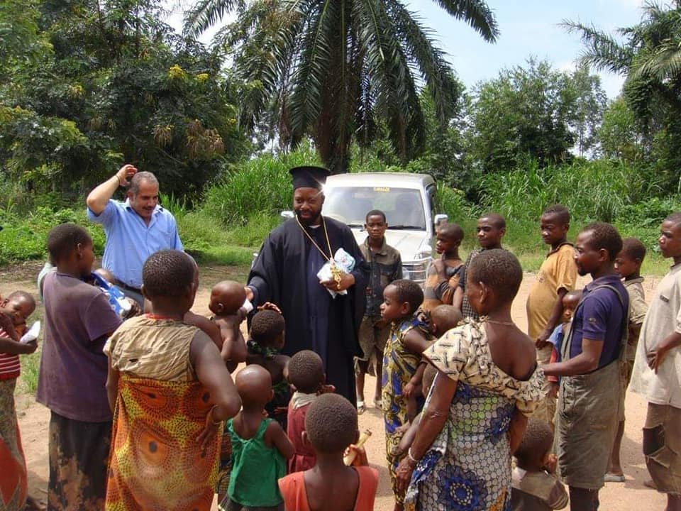 A Greek Orthodox corner in eastern Congo