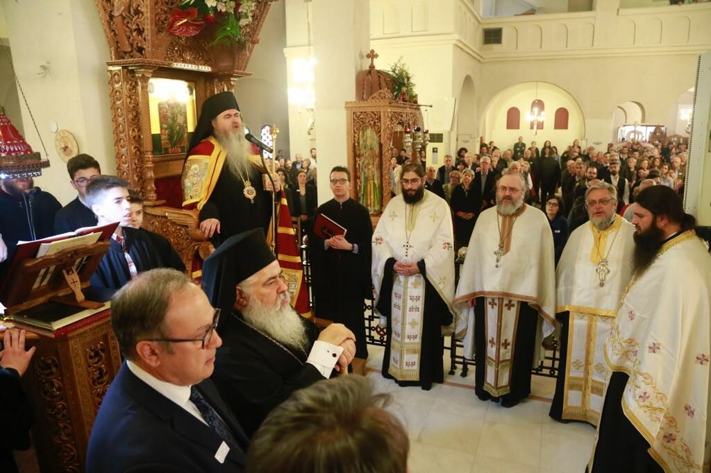 Πανηγυρικός Αρχιερατικός Εσπερινός στα Μετέωρα Θεσσαλονίκης