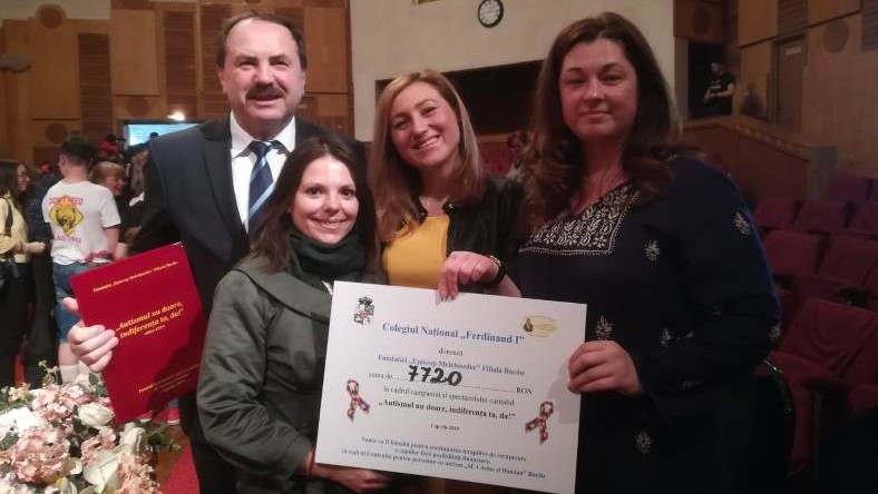 Sprijinul oferit pentru 6 copii din Bacău în urma Campaniei „Autismul NU doare, indiferența ta, DA”