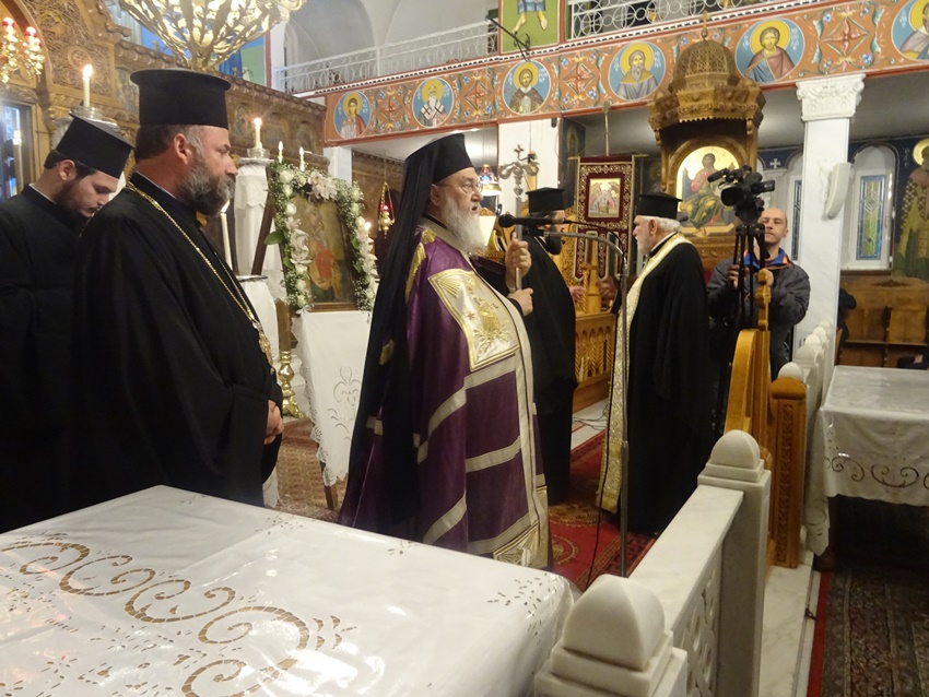 Μητρ. Κορίνθου: Η Θεοτόκος είναι το τείχος που μας κρατά ασφαλείς