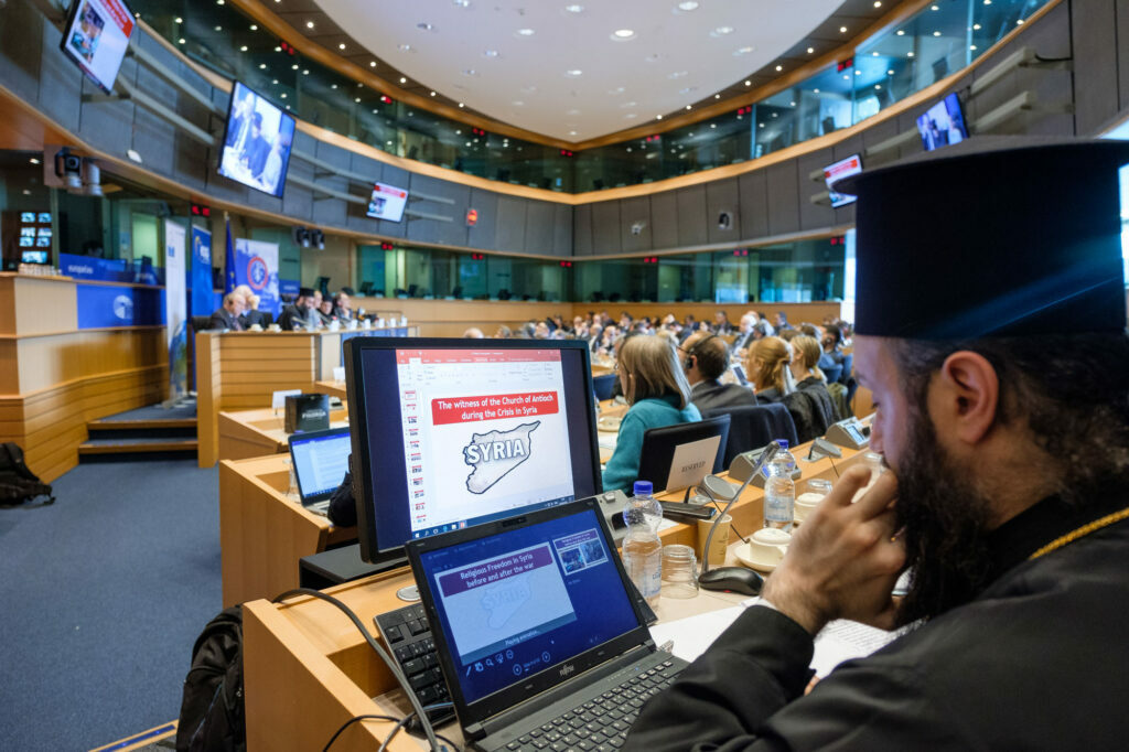 Com’t of Representatives of Orthodox Churches in EU calls for turnout in upcoming Europarliament elex   