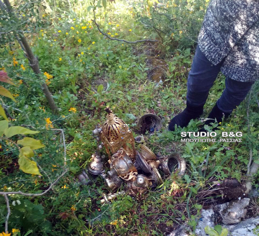 Βρέθηκαν εκκλησιαστικά σκεύη κάτω από το Παλαμήδι στο Ναύπλιο