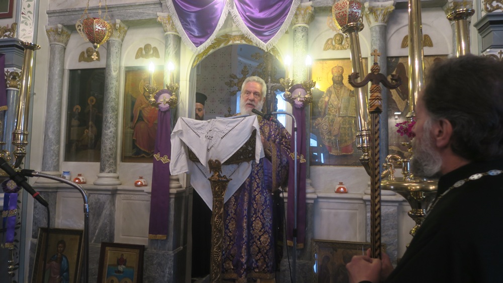Στον Ι.Ν. Παναγιάς Κόγχης ο Μητρ. Σύρου
