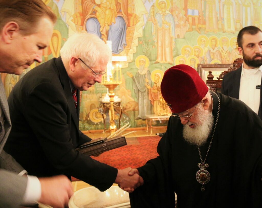US Congressional delegation received in Tbilisi by Georgian Patriarch