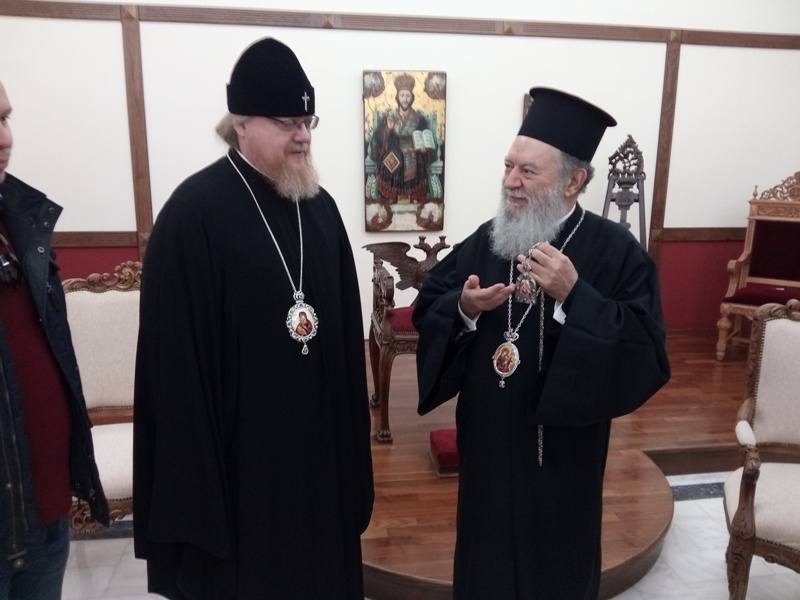 Στην Ι.Μ. Χαλκίδος ο Επίσκοπος Ποντόλσκ