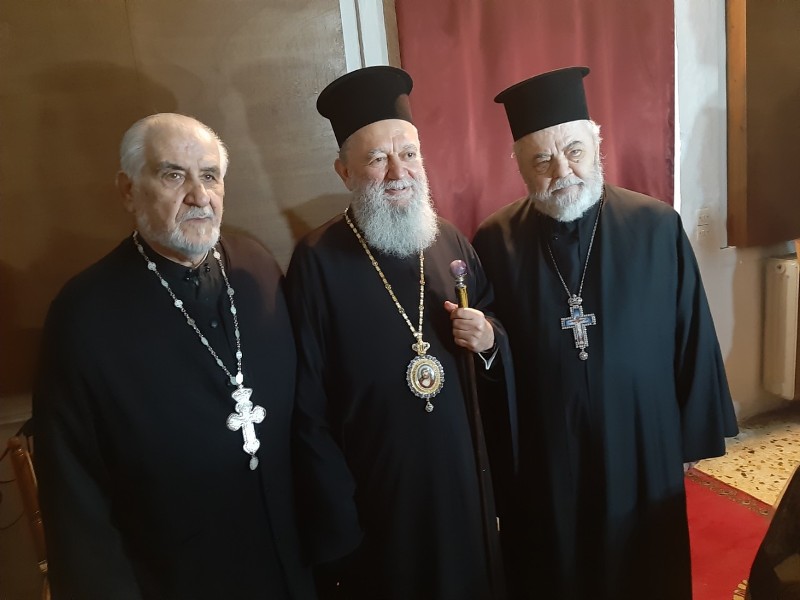 Ο Μητρ.Χαλκίδος στον Ιερό Ναό Αγίας Παρασκευής Μακρυκάπας