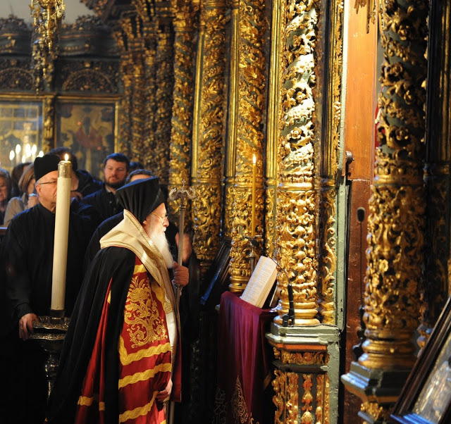 Πατριαρχική χοροστασία το Ακάθιστου Ύμνου στο Φανάρι