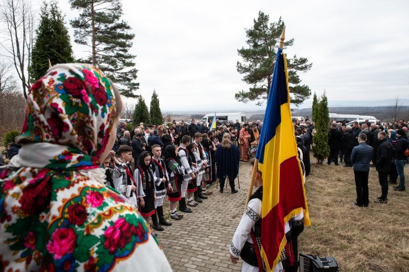 Românii căzuți la Fântâna Albă în 1 aprilie 1941 au fost pomeniţi atât la locul martiriului, cât și la Putna
