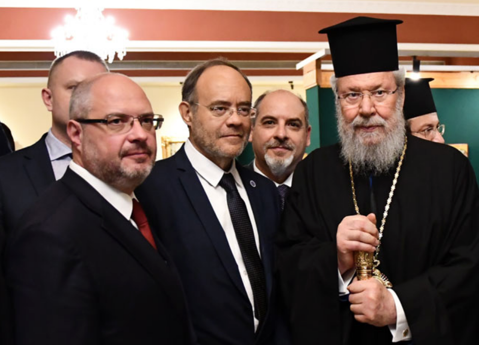 Член Совета ИППО Сергей Гаврилов обсудил с Предстоятелем Кипрской Церкви Хризостомом II проблемы защиты прав христиан