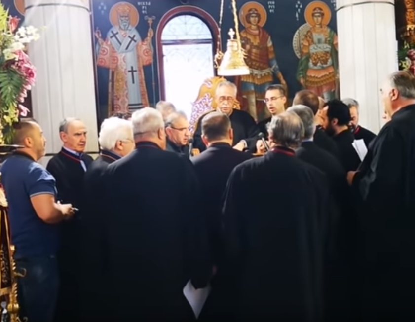 Η Χορωδία του Μητροπολιτικού Ναού Αθηνών ψάλλει στο Ναύπλιο