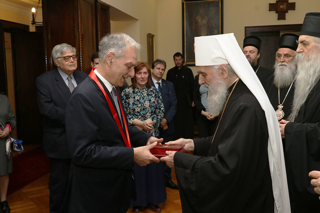 Орден Светог Саве амбасадору Илији Илијадису