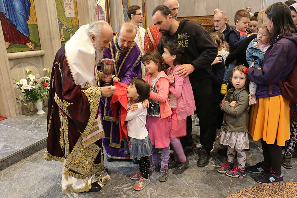 Патријарх на Велику суботу богослужио у Марковој цркви