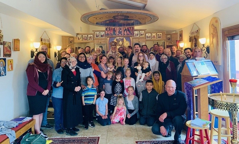 Sacred Altar Dedicated at the Venerable Job of Pochaiv Orthodox Church in Los Alamos, NM
